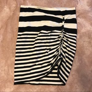 Free People striped skirt